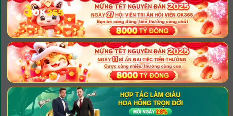 Thông tin về khuyến mãi Ok365 năm 2025